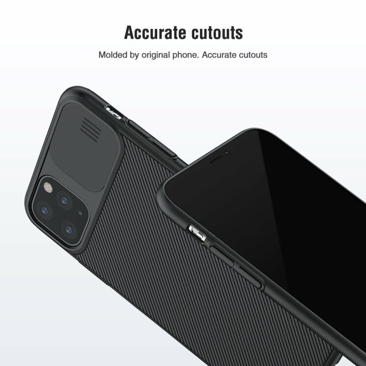 Захисний чохол NILLKIN CamShield Case для Apple iPhone 11 Pro - Black: фото 8 з 15