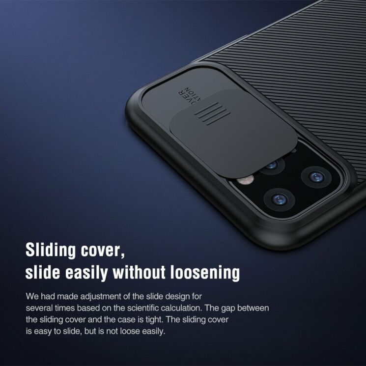 Захисний чохол NILLKIN CamShield Case для Apple iPhone 11 Pro - Black: фото 12 з 15