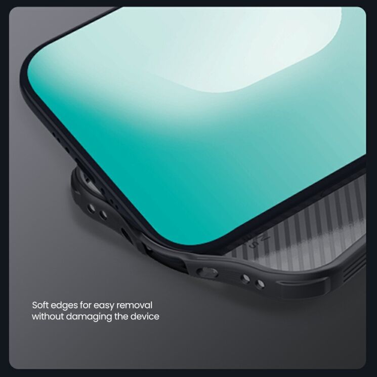 Защитный чехол NILLKIN CamShield Pro (Clear Version) для iPhone Air - Black: фото 10 из 17