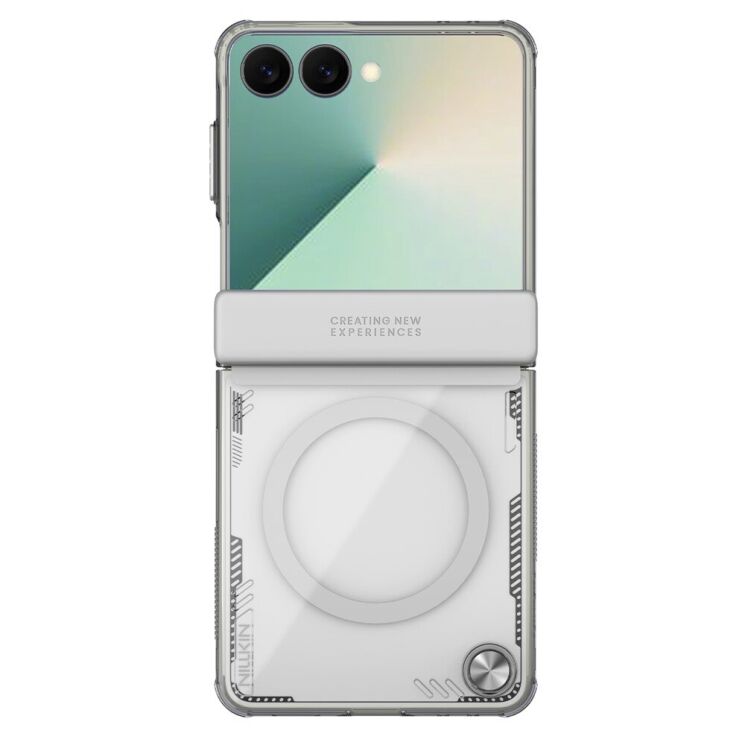 Захисний чохол NILLKIN Iceblade Magnetic (FF) для Samsung Galaxy Flip 7 - Transparent: фото 2 з 9
