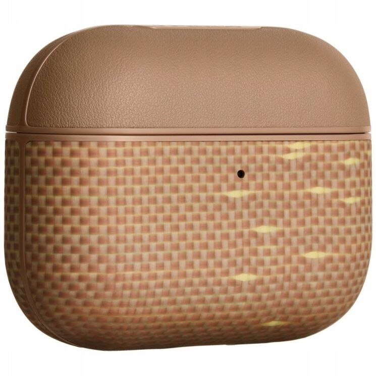 Защитный чехол Pitaka Aramid Fiber Case для AirPods Pro 3 (APM2504) - Golden Glint: фото 3 из 11