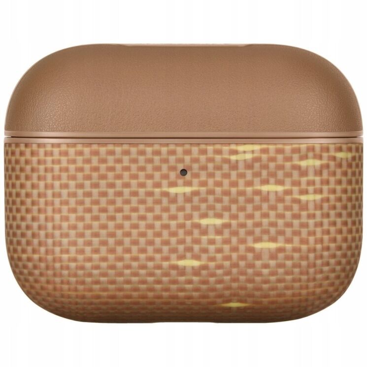 Защитный чехол Pitaka Aramid Fiber Case для AirPods Pro 3 (APM2504) - Golden Glint: фото 5 из 11