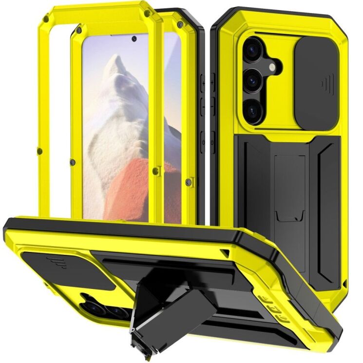 Защитный чехол R-JUST Armadillo для Samsung Galaxy S24 Plus - Yellow: фото 1 из 7