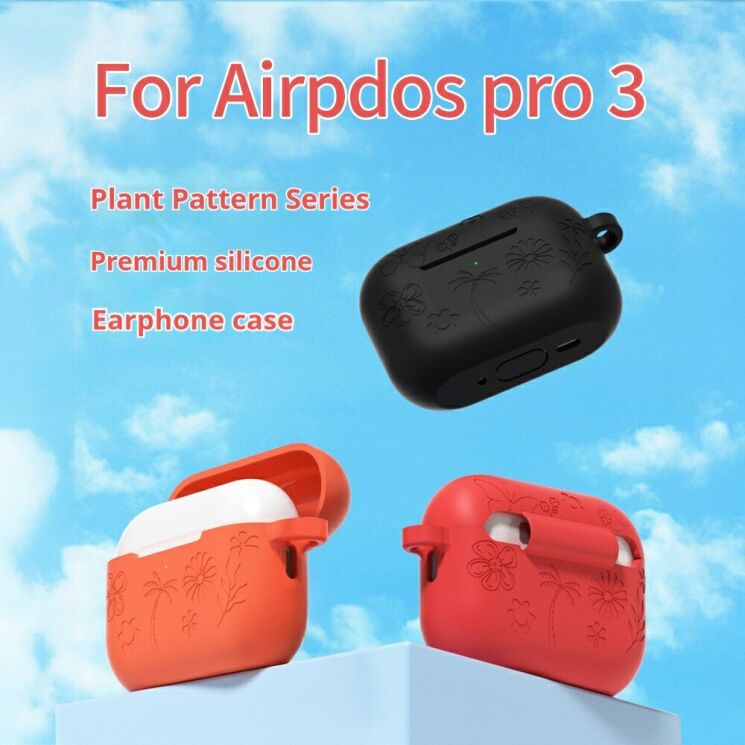 Защитный чехол Reframe Butterfly Pattern для AirPods Pro 3 - Pink: фото 3 из 9