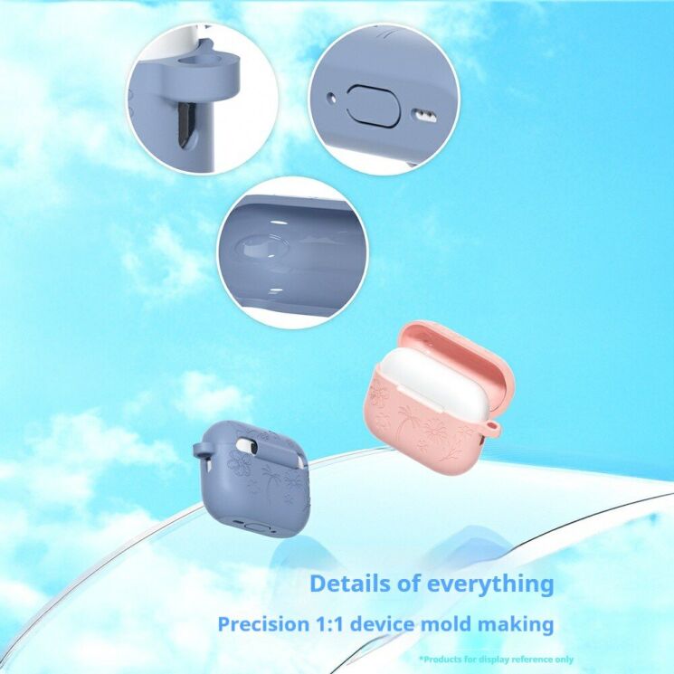 Защитный чехол Reframe Butterfly Pattern для AirPods Pro 3 - Pink: фото 6 из 9