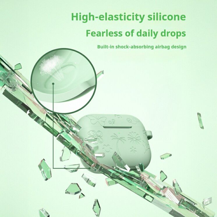 Защитный чехол Reframe Butterfly Pattern для AirPods Pro 3 - Pink: фото 5 из 9