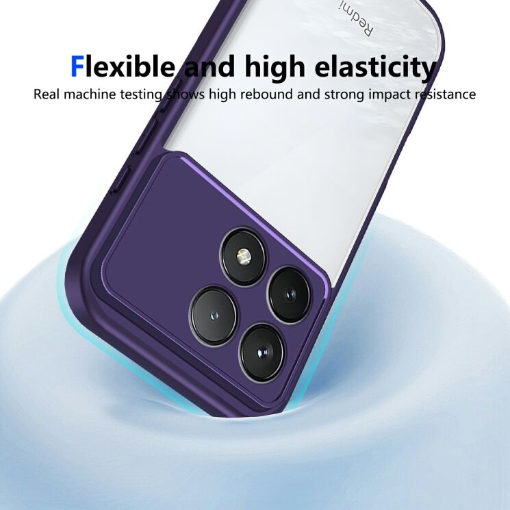 Защитный чехол Reframe Clear Bound для Xiaomi Poco F8 Pro - Black: фото 5 из 5