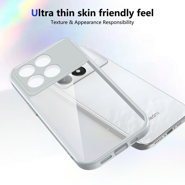 Защитный чехол Reframe Clear Bound для Xiaomi Poco F8 Pro - Black: фото 3 из 5