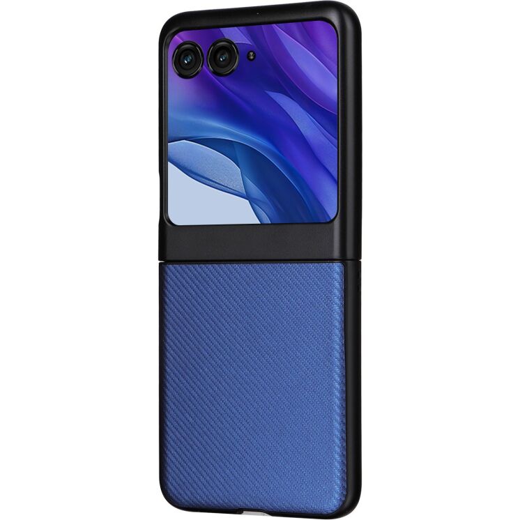 Защитный чехол Reframe Fiber Guard для Motorola Razr 50 / Razr 70 - Blue: фото 4 из 8