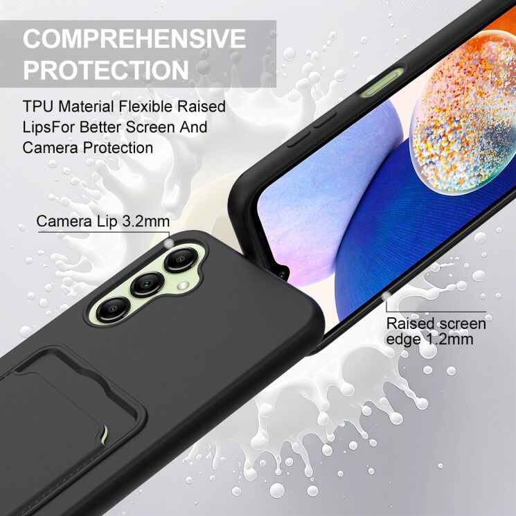 Захисний чохол Reframe Silicone Holder для Samsung Galaxy A16 (A165) - Black: фото 7 з 7