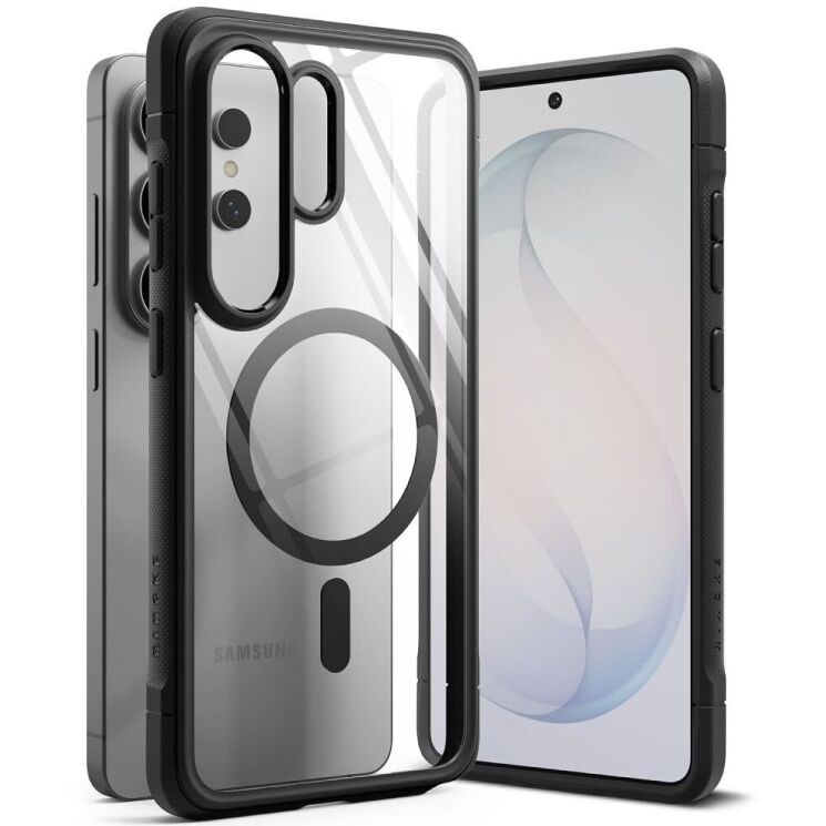 Защитный чехол Ringke Fusion Bold MagSafe для Samsung Galaxy S26 Ultra (S948) 8800328814578 - Black: фото 2 из 19