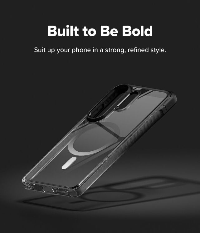 Защитный чехол Ringke Fusion Bold MagSafe для Samsung Galaxy S26 Ultra (S948) 8800328814578 - Black: фото 10 из 19