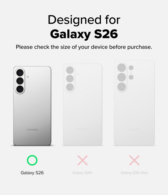 Захисний чохол Ringke Fusion Card для Samsung Galaxy S26 (S942) 8800328815551 - Clear: фото 3 з 15