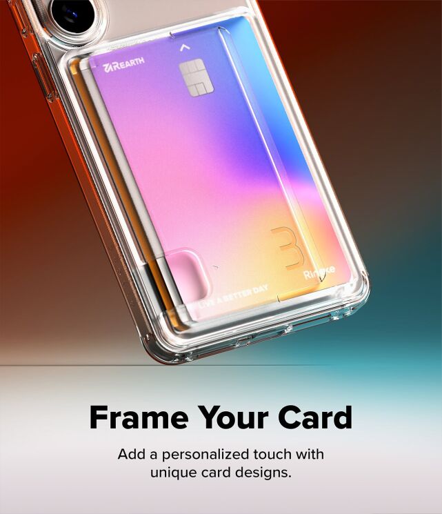 Захисний чохол Ringke Fusion Card для Samsung Galaxy S26 (S942) 8800328815551 - Clear: фото 7 з 15