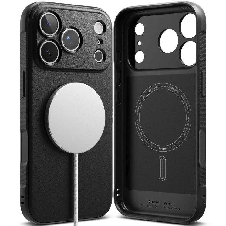 Защитный чехол Ringke Onyx Magnetic (FP) для iPhone 18 Pro (8800380462960) - Black (423773B) Защитный чехол Ringke Onyx Magnetic (FP) для iPhone 18 Pro (8800380462960) - Black: фото 2 из 20