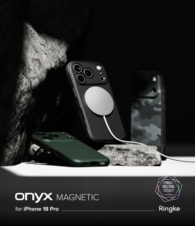 Защитный чехол Ringke Onyx Magnetic (FP) для iPhone 18 Pro (8800380462991) - Dark Green: фото 2 из 17