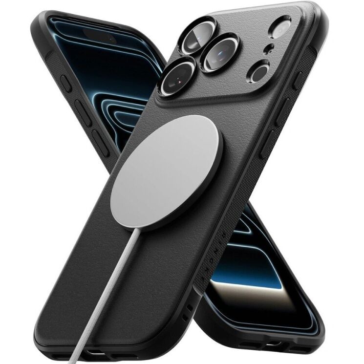 Защитный чехол Ringke Onyx Magnetic (FP) для iPhone 18 Pro (8800380462960) - Black (423773B) Защитный чехол Ringke Onyx Magnetic (FP) для iPhone 18 Pro (8800380462960) - Black: фото 4 из 20