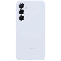 Защитный чехол Silicone Case для Samsung Galaxy A55 (A556) (EF-PA556TLEGWW) - Blue: фото 1 из 5