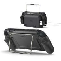 Защитный чехол Spigen Dual Grip Pro для Nintendo Switch 2 - Black: фото 1 из 13