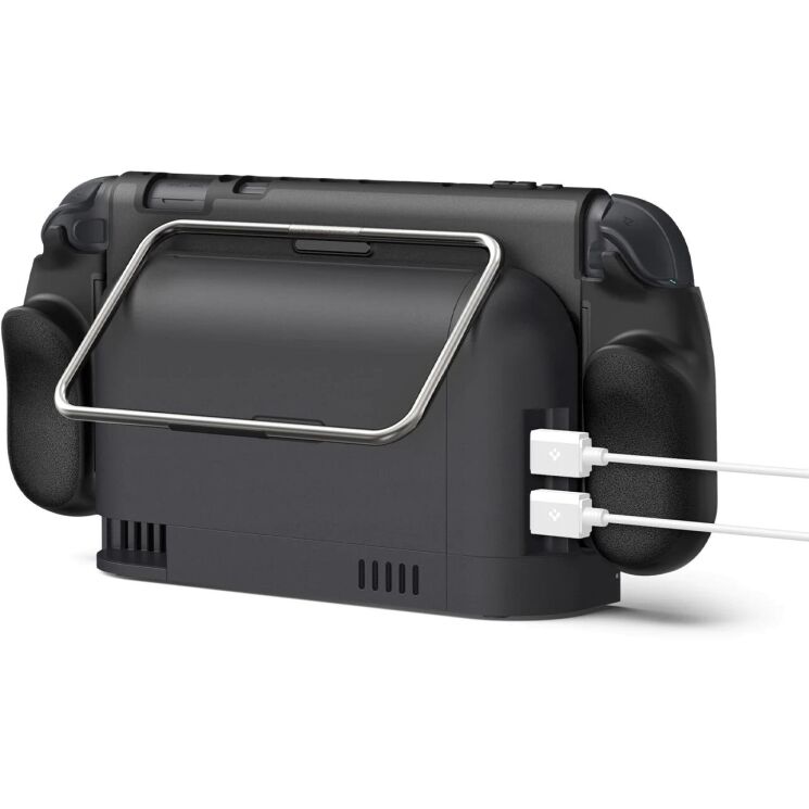Защитный чехол Spigen Dual Grip Pro для Nintendo Switch 2 - Black: фото 5 из 13