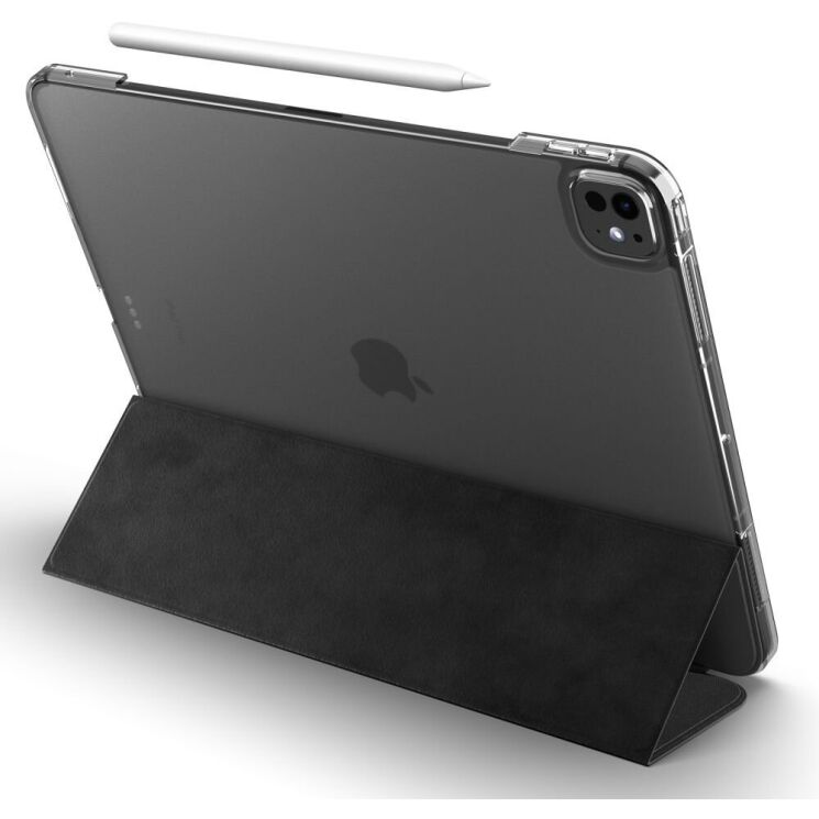Защитный чехол Spigen Liquid Air Folio для iPad Pro 13 M5/M4 (2025/2024) ACS09439 - Black: фото 7 из 16