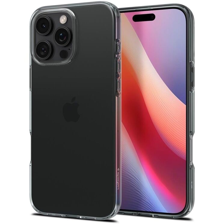 Защитный чехол Spigen (SGP) Crystal Flex для Apple iPhone 16 Pro (ACS08160) - Space Crystal: фото 1 из 8