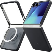 Захисний чохол Spigen Nano Pop MagFit (FF) для Samsung Galaxy Flip 7 (ACS11158) - Black Sesame: фото 1 з 23