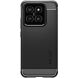 Защитный чехол Spigen (SGP) Rugged Armor для Xiaomi 14 - Matte Black (342269B). Фото 2 из 16