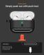 Защитный чехол Spigen (SGP) Rugged Armor (FH) для AirPods Pro 3 (ACS09822) - Matte Black (390123B). Фото 18 из 18