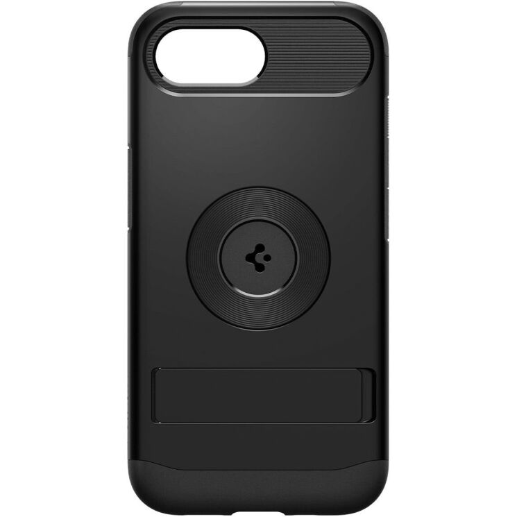 Защитный чехол Spigen (SGP) Slim Armor (MagFit) для Apple iPhone 16e (ACS09129) - Black: фото 3 из 9