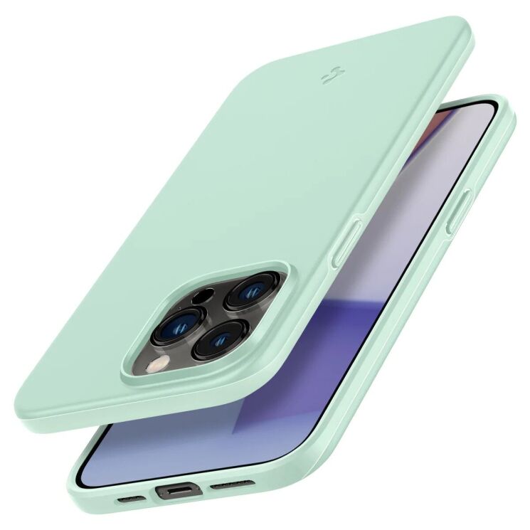 Захисний чохол Spigen Thin Fit для iPhone 14 Pro (ACS04784) - Mint: фото 9 з 15