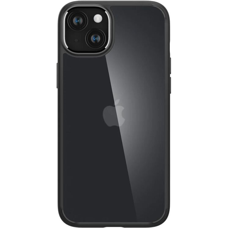 Защитный чехол Spigen (SGP) Ultra Hybrid для Apple iPhone 15 Plus - Frost Black: фото 2 из 16