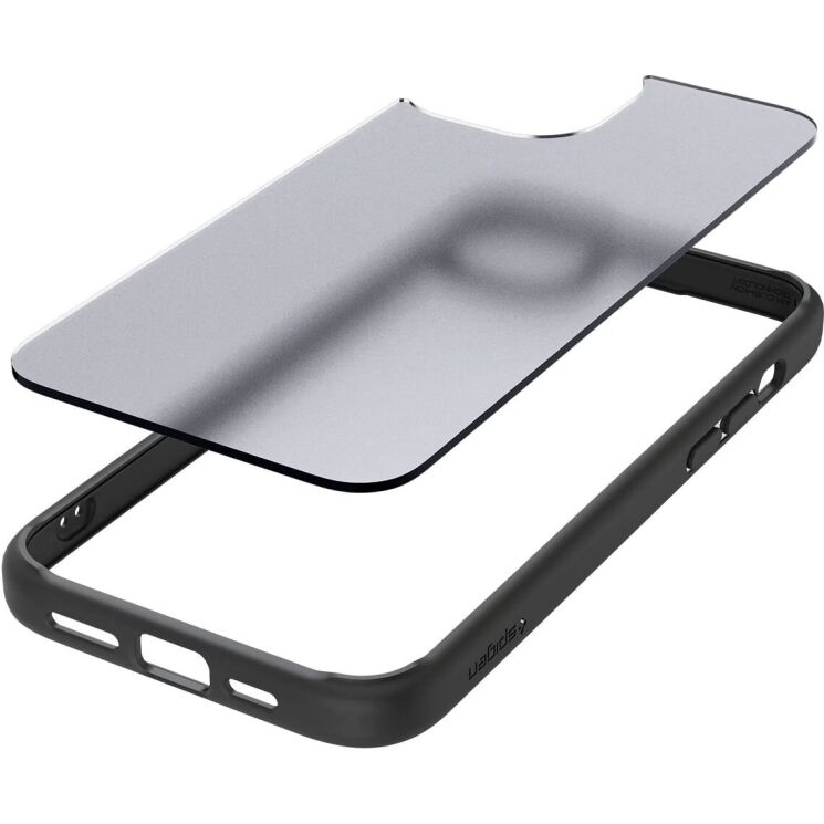 Защитный чехол Spigen (SGP) Ultra Hybrid для Apple iPhone 15 Plus - Frost Black: фото 5 из 16