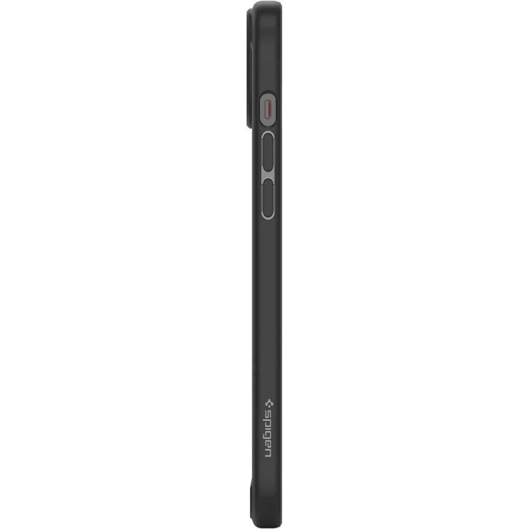 Защитный чехол Spigen (SGP) Ultra Hybrid для Apple iPhone 15 Plus - Frost Black: фото 9 из 16