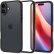 Защитный чехол Spigen (SGP) Ultra Hybrid для Apple iPhone 16 Plus - Matte Black (360657B). Фото 1 из 13