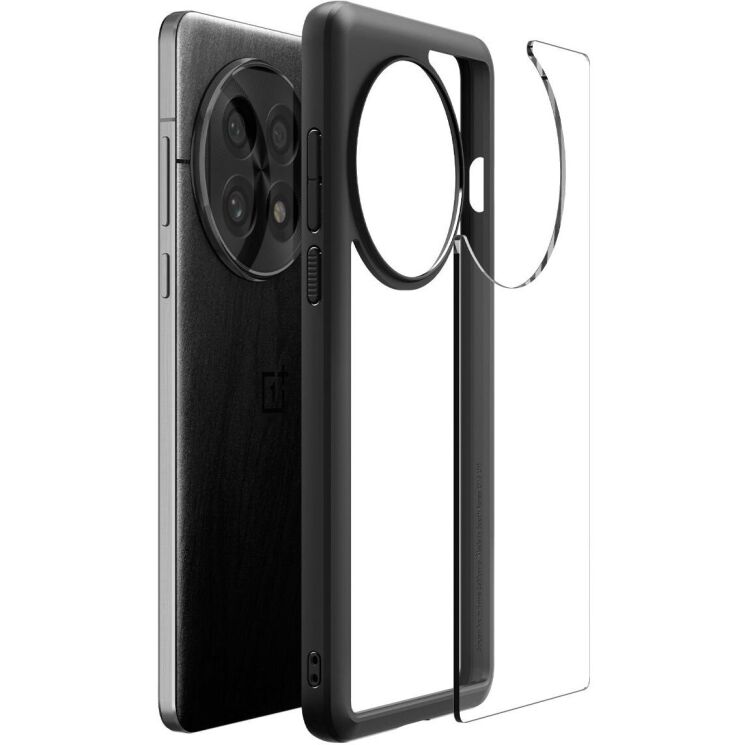 Захисний чохол Spigen (SGP) Ultra Hybrid для OnePlus 13 (ACS09067) - Black: фото 5 з 15