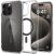 Защитный чехол Spigen (SGP) Ultra Hybrid (MagFit) для Apple iPhone 15 Pro Max - Graphite: фото 1 из 11