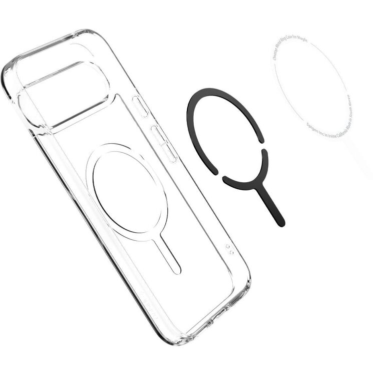 Защитный чехол Spigen (SGP) Ultra Hybrid OneTap Ring для Google Pixel 9 Pro XL (ACS07720) - White: фото 4 из 13