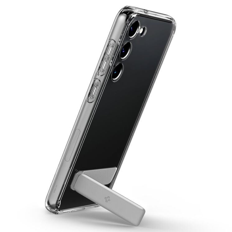 Захисний чохол Spigen (SGP) Ultra Hybrid S для Samsung Galaxy S23 (S911) - Crystal Clear: фото 4 з 20
