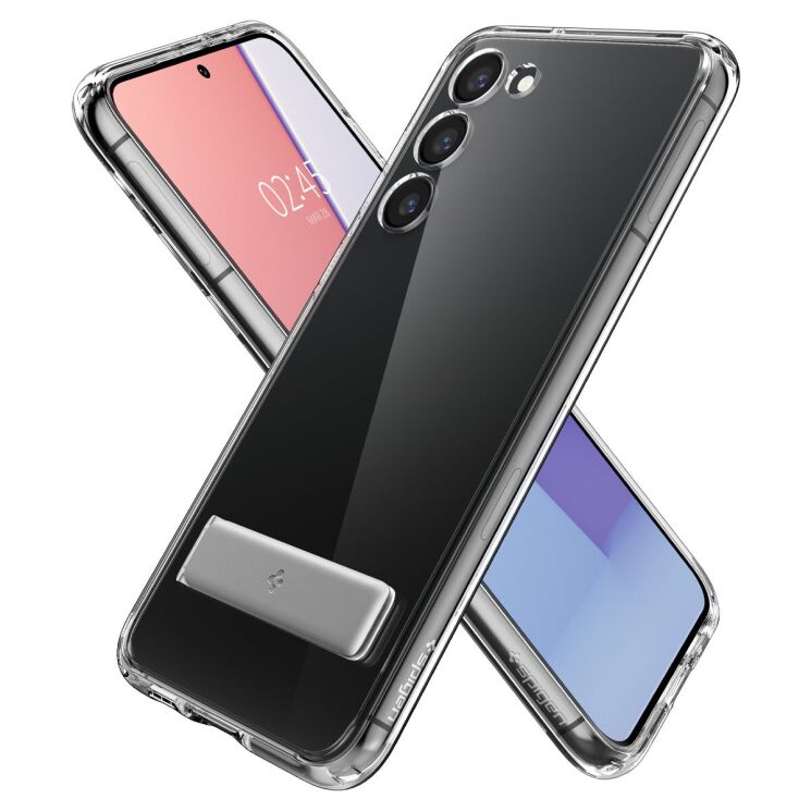 Захисний чохол Spigen (SGP) Ultra Hybrid S для Samsung Galaxy S23 (S911) - Crystal Clear: фото 2 з 20