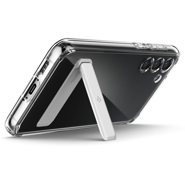 Захисний чохол Spigen (SGP) Ultra Hybrid S для Samsung Galaxy S23 (S911) - Crystal Clear: фото 5 з 20