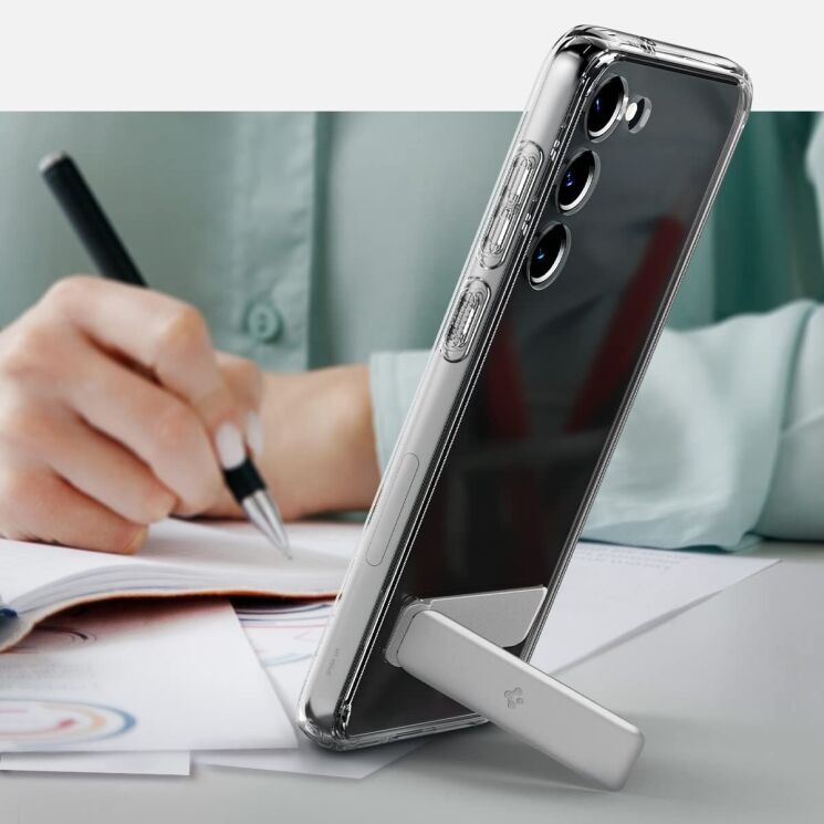 Захисний чохол Spigen (SGP) Ultra Hybrid S для Samsung Galaxy S23 (S911) - Crystal Clear: фото 15 з 20