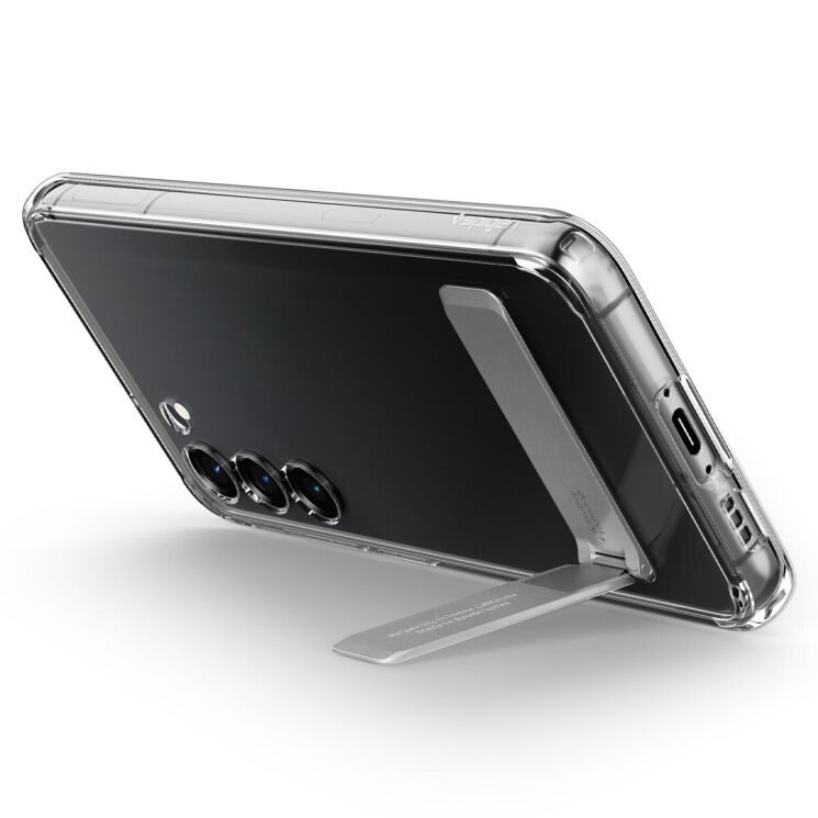 Захисний чохол Spigen (SGP) Ultra Hybrid S для Samsung Galaxy S23 (S911) - Crystal Clear: фото 6 з 20