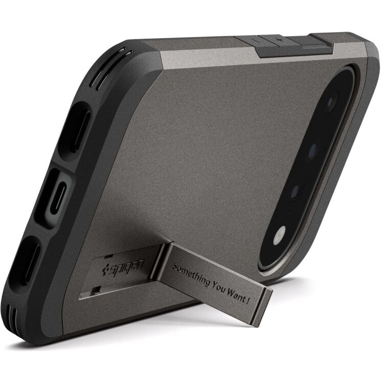 Захисний чохол Spigen Tough Armor (MagFit) для Google Pixel 11 (ACS11855) - Gunmetal: фото 4 з 12