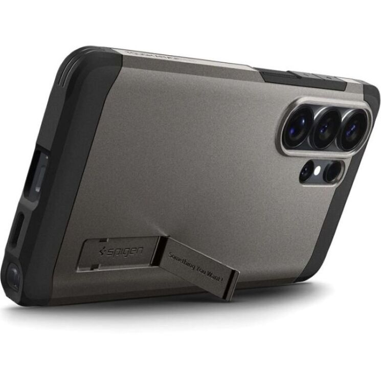 Захисний чохол Spigen Tough Armor (MagFit) для Samsung Galaxy S26 Ultra (S948) ACS10685 - Gunmetal: фото 6 з 13