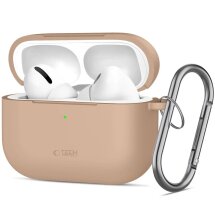 Защитный чехол Tech-Protect Silicone Hook для AirPods Pro 3 - Caffe Latte: фото 1 из 8