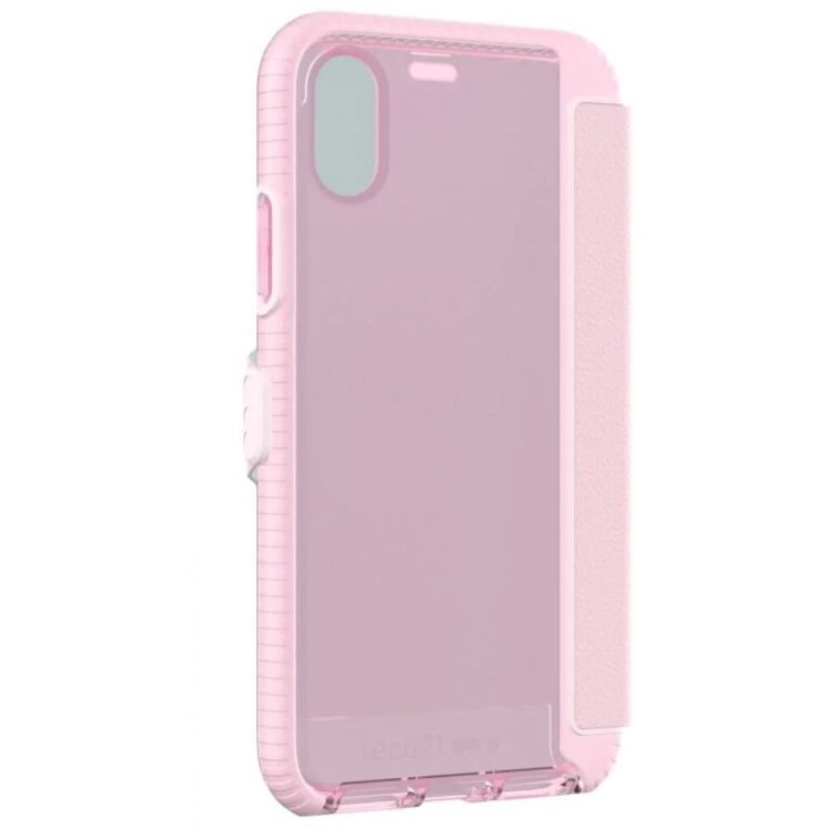 Захисний чохол Tech21 Evo Wallet для Apple iPhone X / iPhone XS - Pink: фото 3 з 9