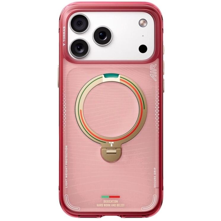 Защитный чехол TORRAS Ostand Q3 Air Portugal Limited для iPhone 17 Pro Max - Wave of Passion: фото 2 из 5