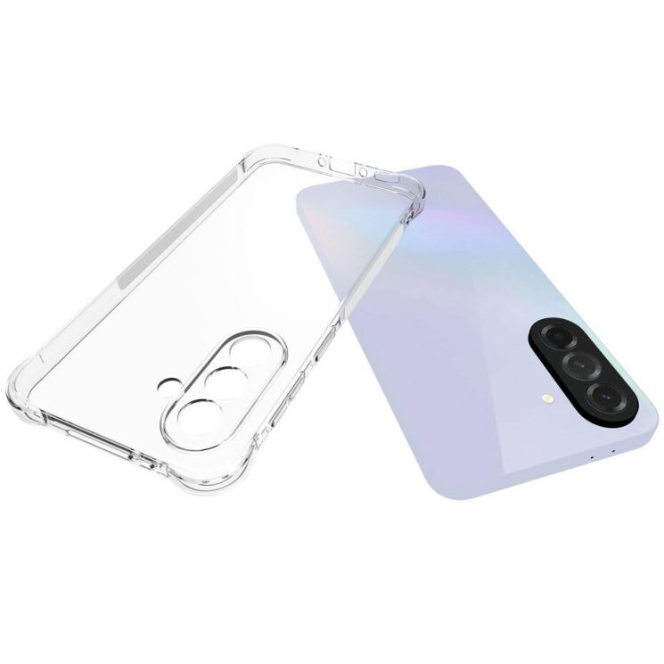 Защитный чехол UniCase AirBag Flow для Samsung Galaxy A37 (A376) - Transparent: фото 4 из 5