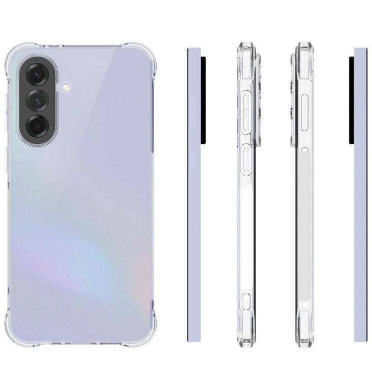 Защитный чехол UniCase AirBag Flow для Samsung Galaxy A37 (A376) - Transparent: фото 5 из 5